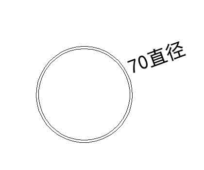 编号:DZ-0895 70圆下水管